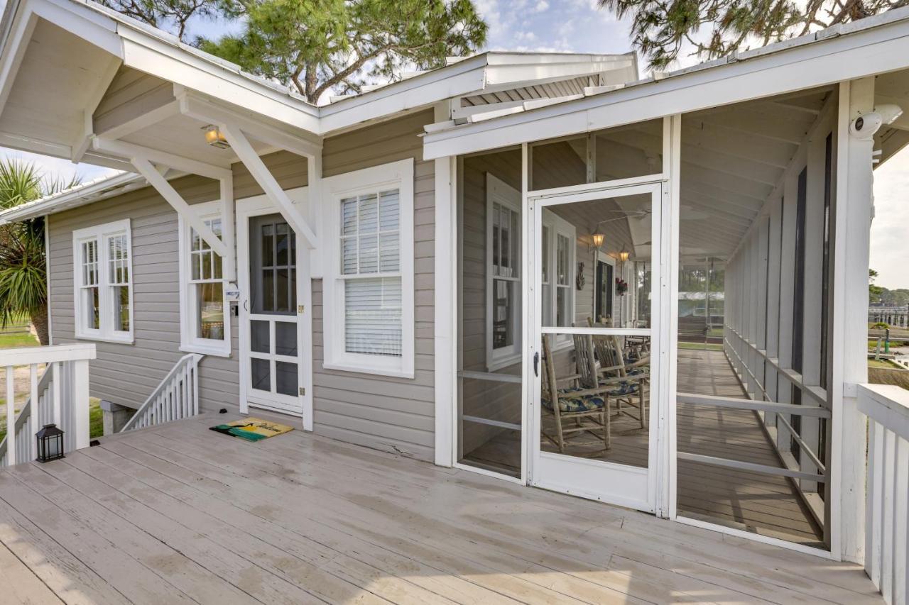 Waterfront Ochlockonee Bay Cottage With Views! Panacea Экстерьер фото