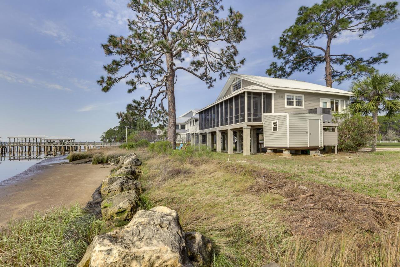 Waterfront Ochlockonee Bay Cottage With Views! Panacea Экстерьер фото
