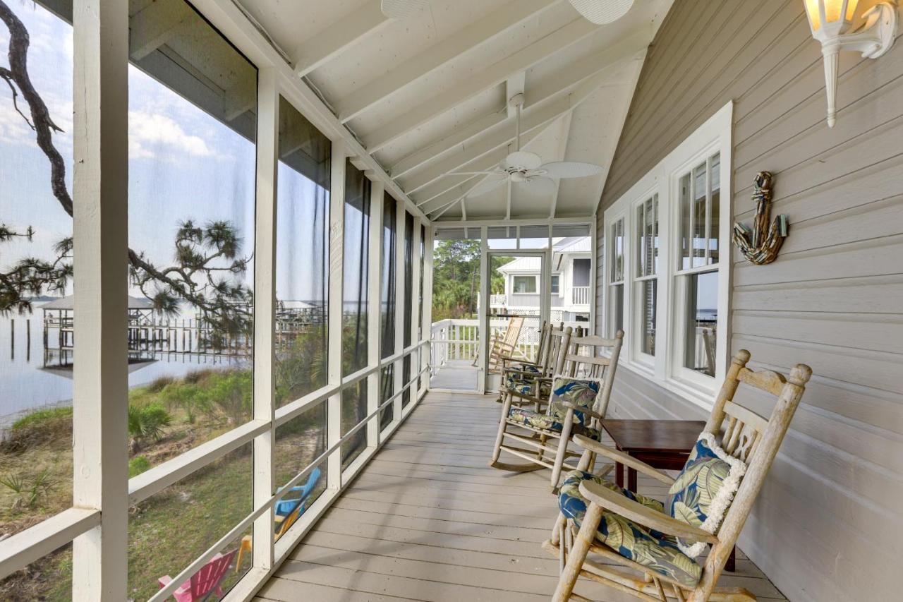 Waterfront Ochlockonee Bay Cottage With Views! Panacea Экстерьер фото